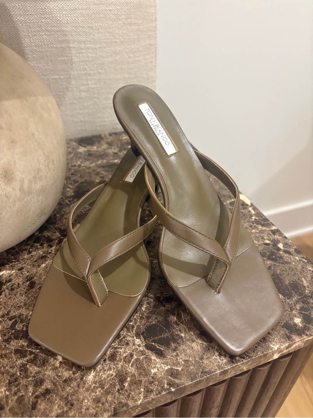Tony Bianco TOPAZ LIQUEUR NAPPA heeled sandal!